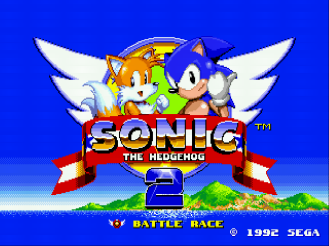 Play <b>Sonic 2 - Battle Race</b> Online